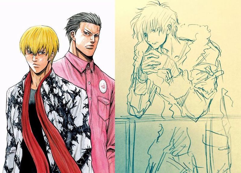 hairo manga champion vs clamp.JPG hairo manga champion vs clamp.JPG